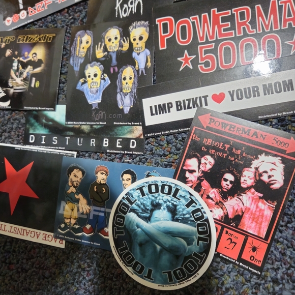 Vintage rock sticker pack - Picture 4 of 6